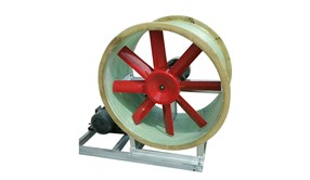 介绍玻璃钢轴流风机间隙调整及维护的要点